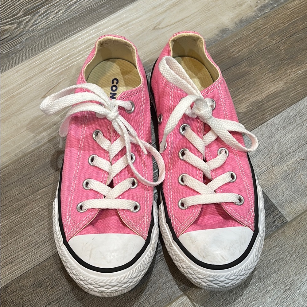 Converse Pink Sneakers Size 13 - Picture 1 of 4